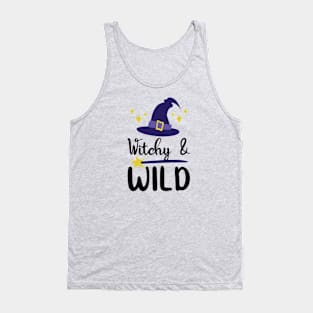 Halloween Witch wild Tank Top